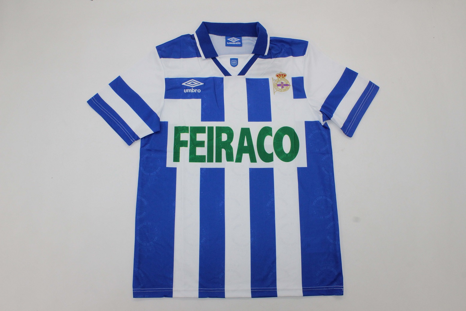AAA Quality Deportivo 94/95 Home Soccer Jersey